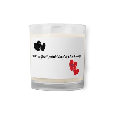 &quot;You Are Enough&quot; Soy wax candle