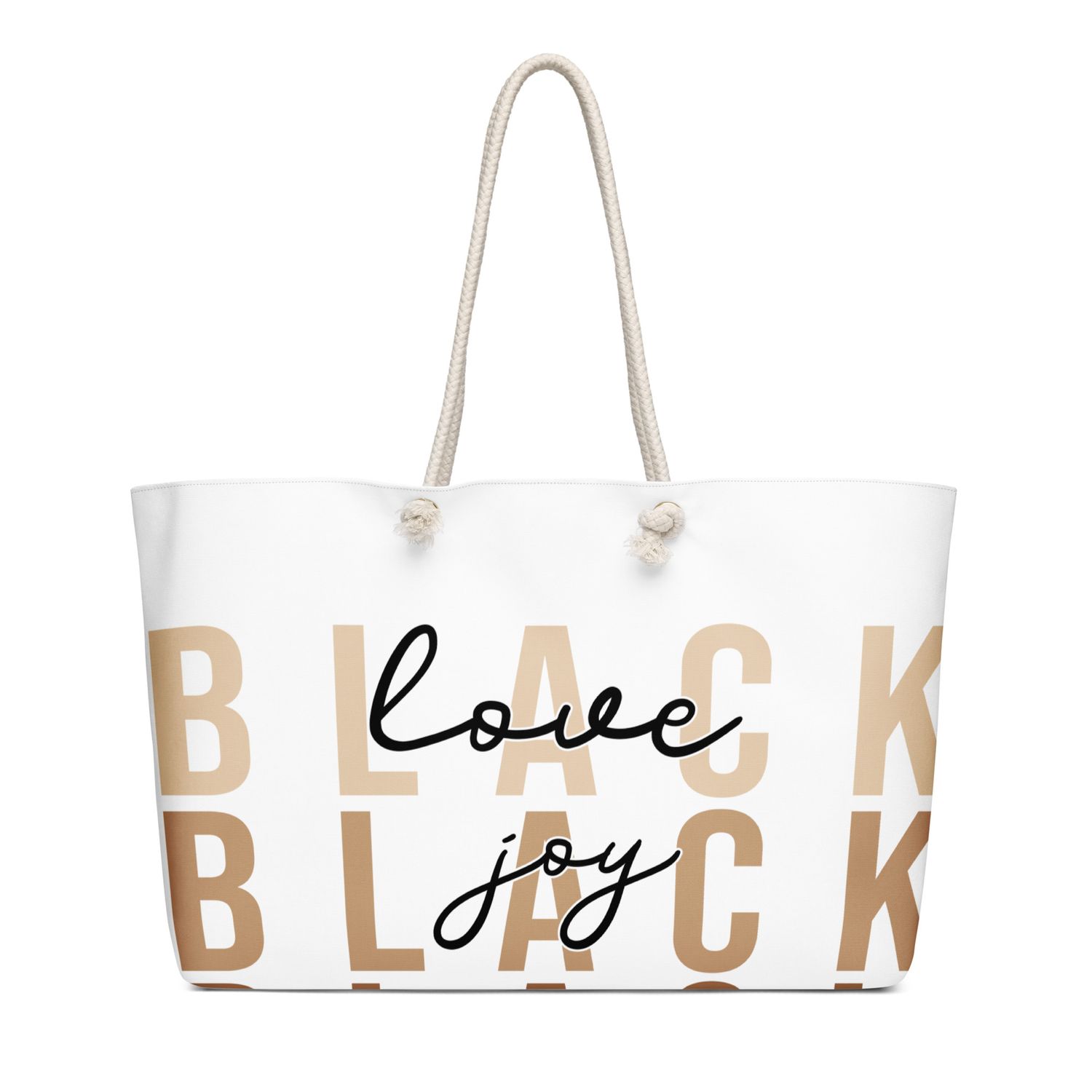 Oversized weekender bag