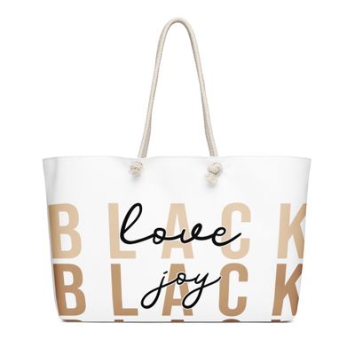 Oversized weekender bag