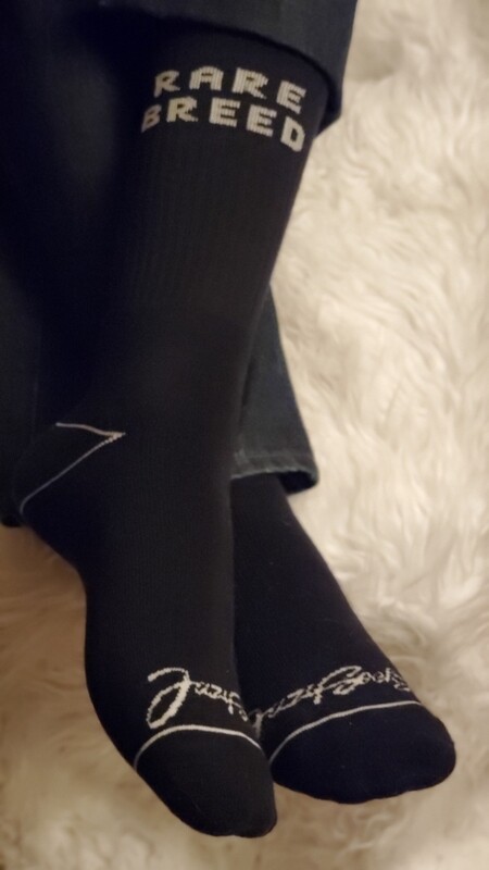 Rare Breed Crew Socks...Black