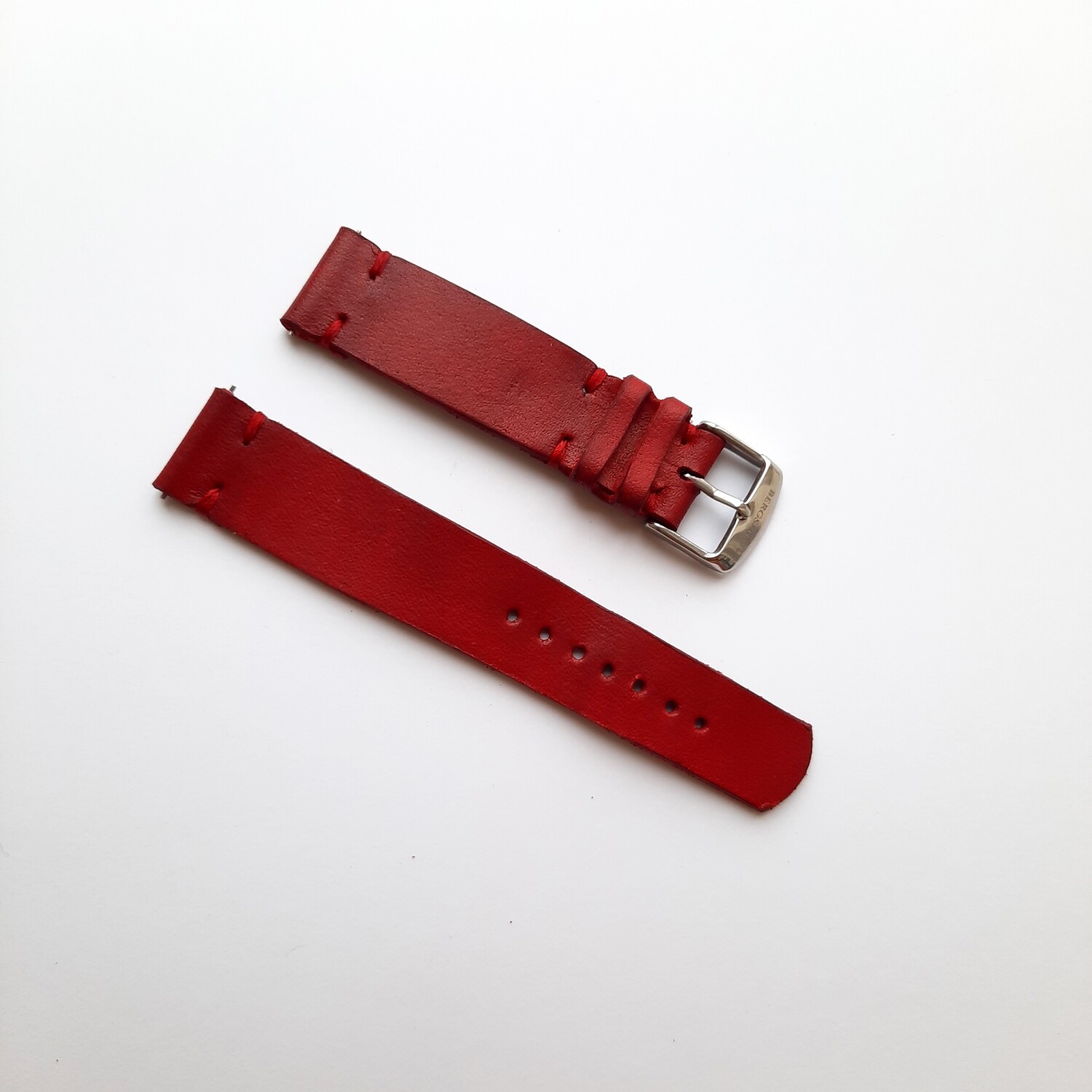 Kožený řemínek k hodinkám / New Leather watch strap