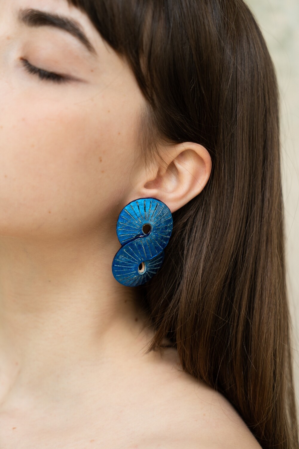 Infinito earings ZAFFIRO
