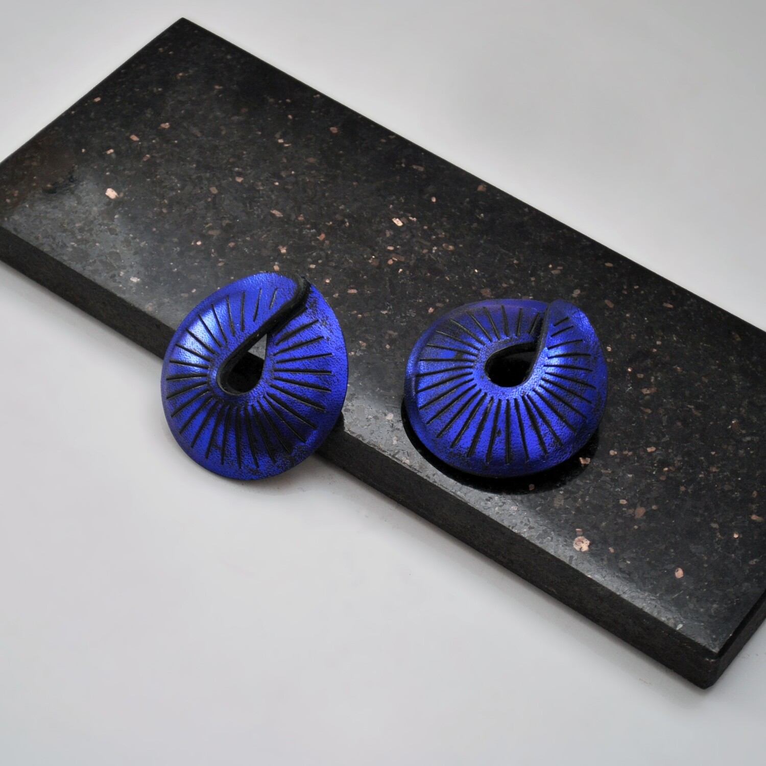 Ara earings DEEP BLUE