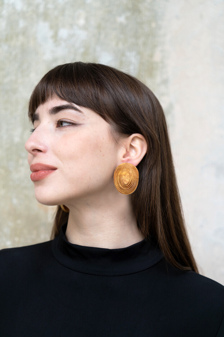 Antares earings rose gold