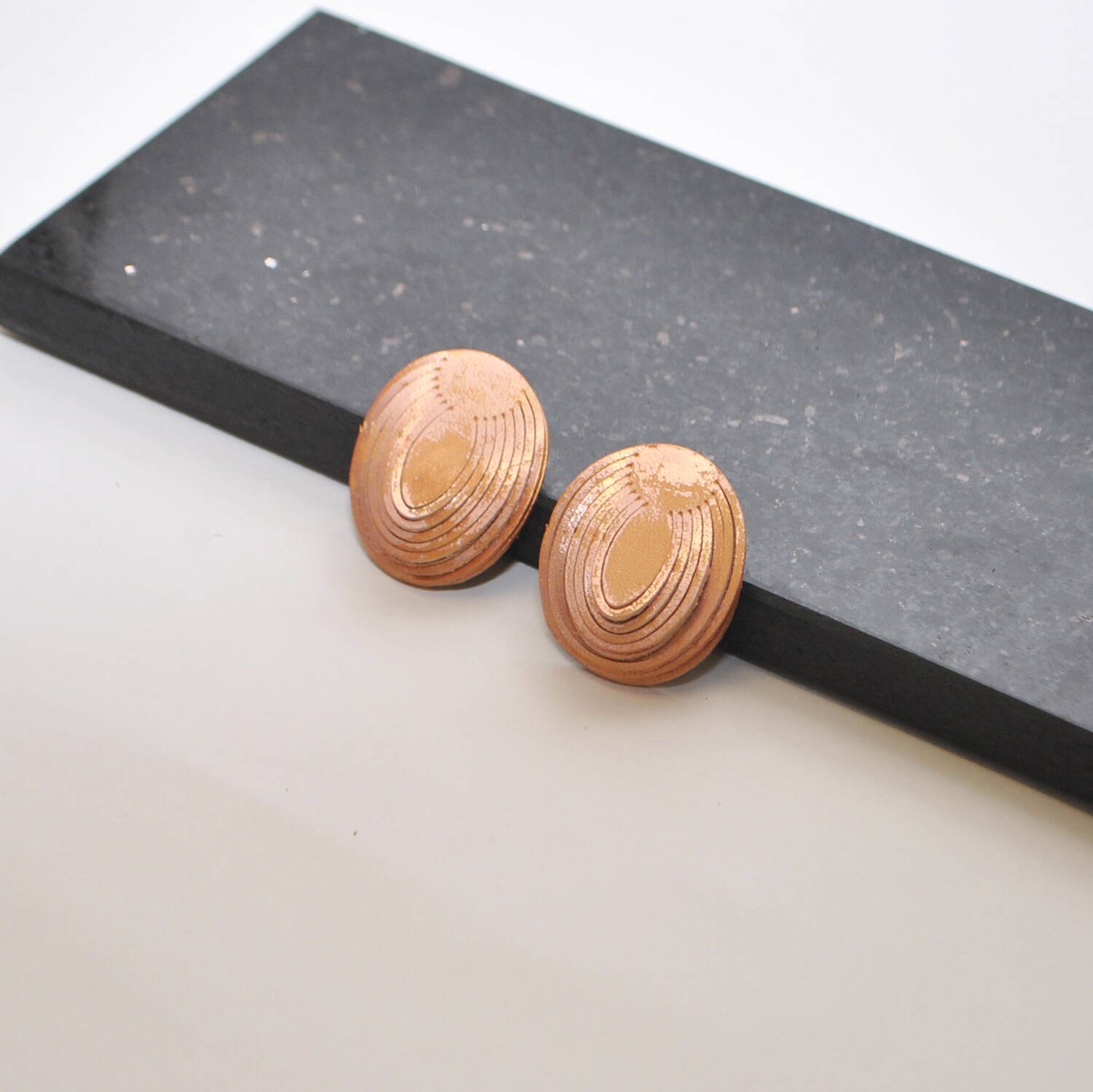 Antares earings rose gold