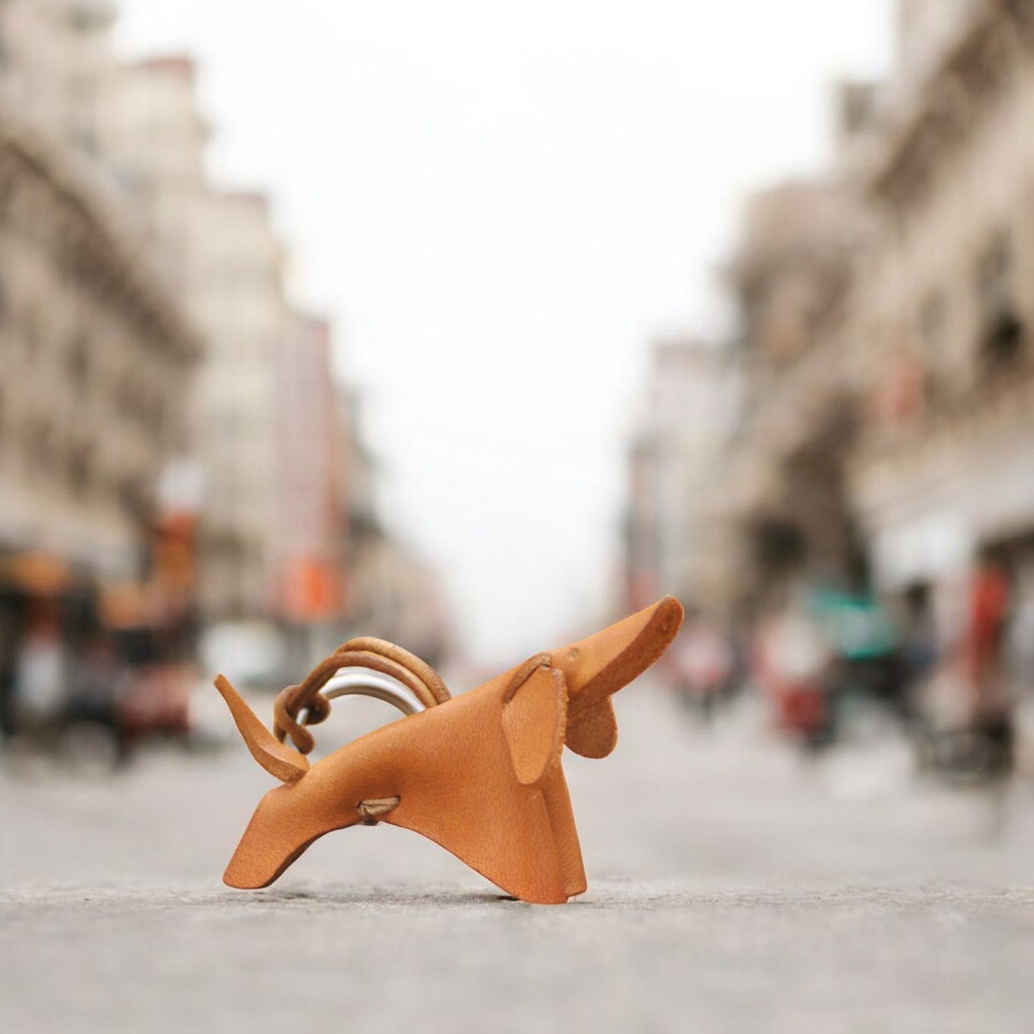 Keychain dog dachshun