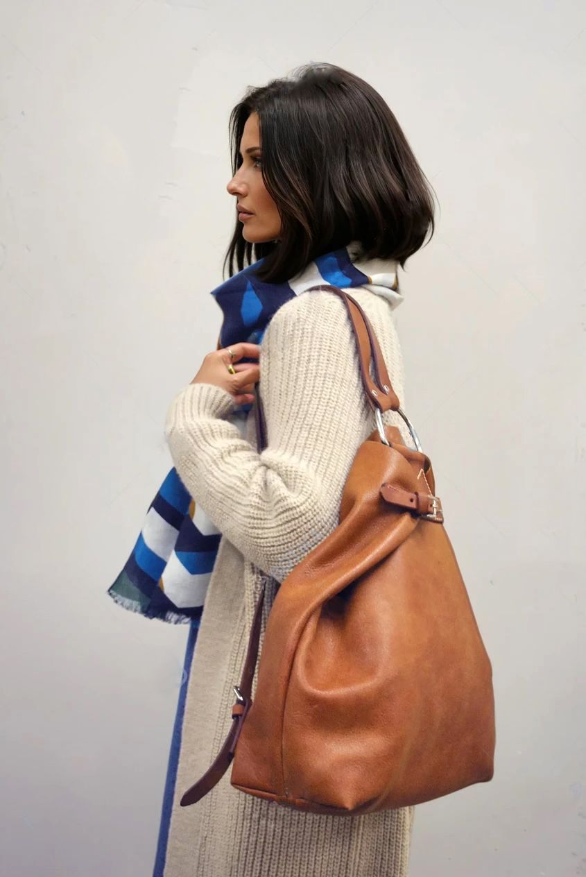 Riga backpack caramel