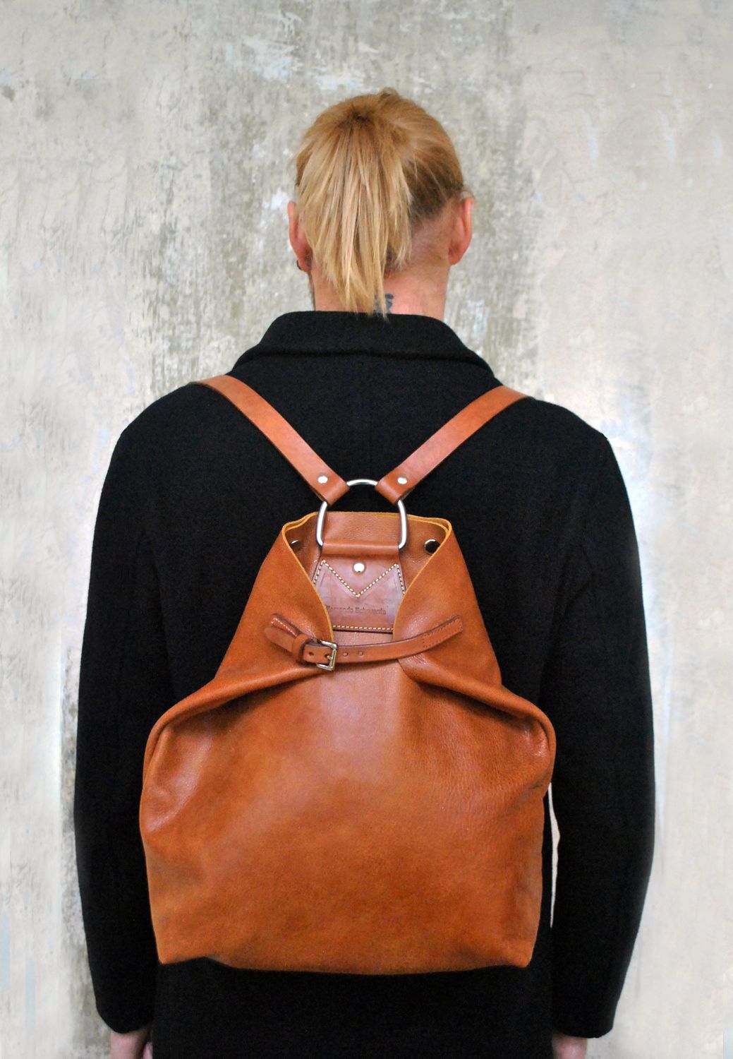 Riga backpack caramel Riga backpack caramel