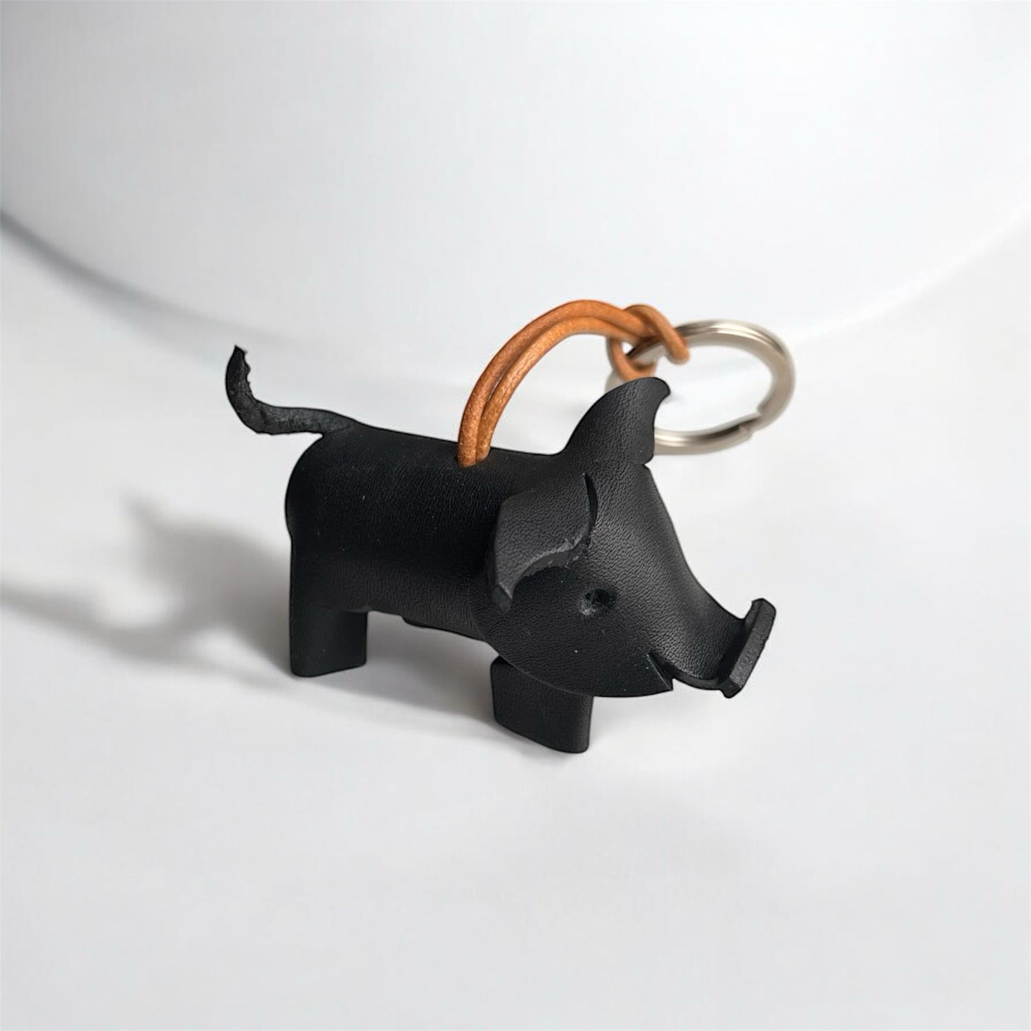 Keychain baby pig