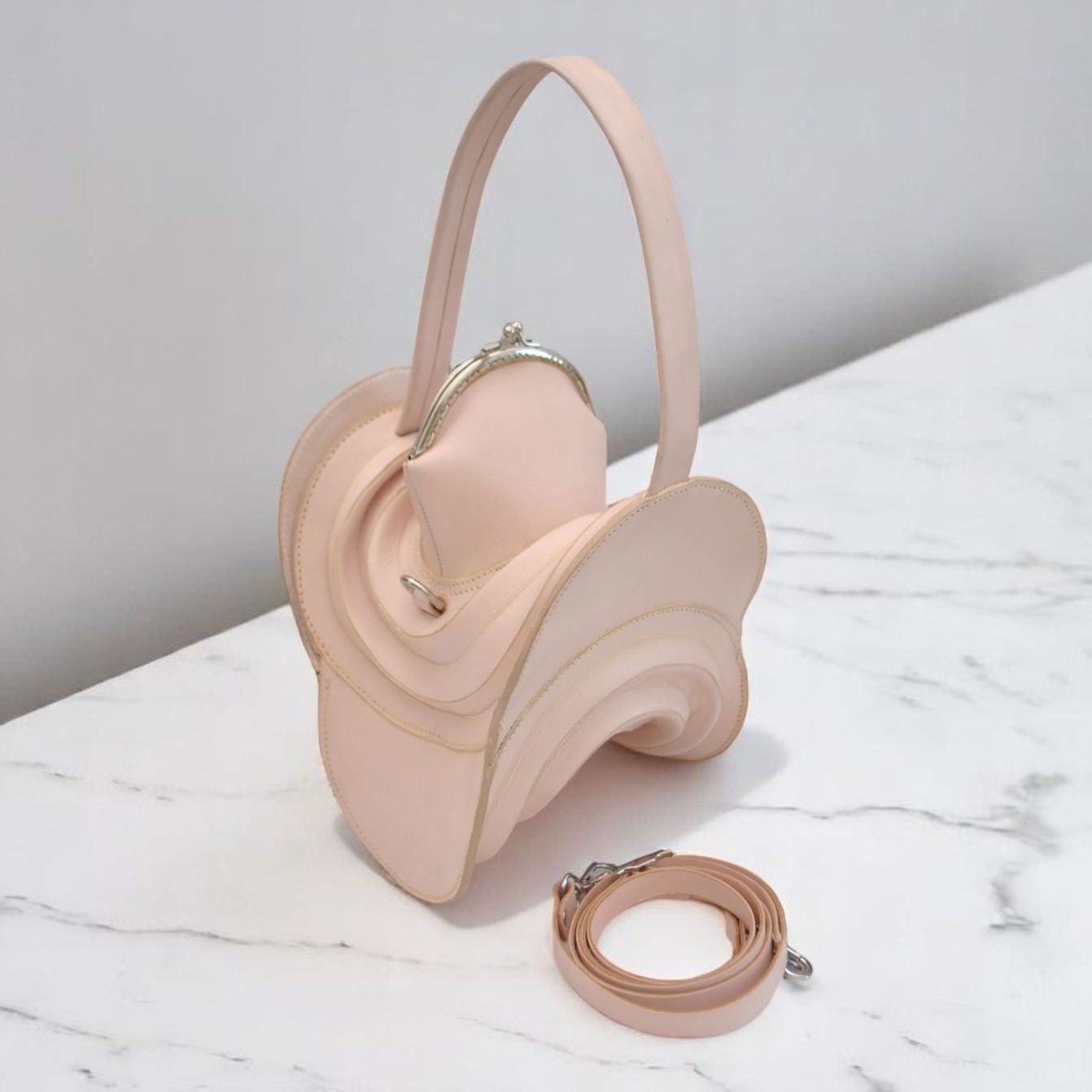 Orchid bag rose