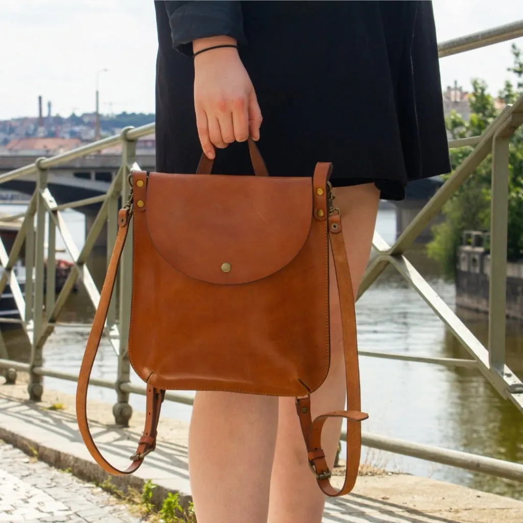 Dublin minibackpack caramel