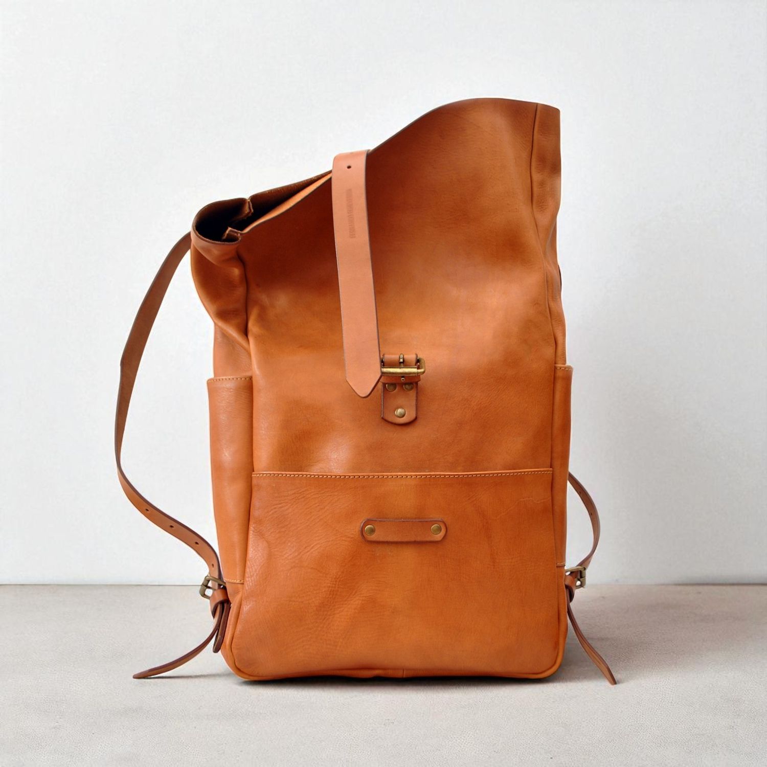 Kreta backpack cognac