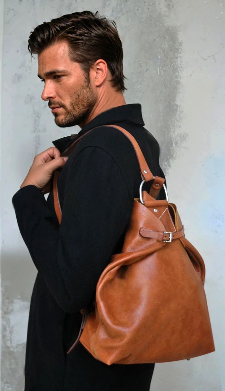 Riga backpack caramel