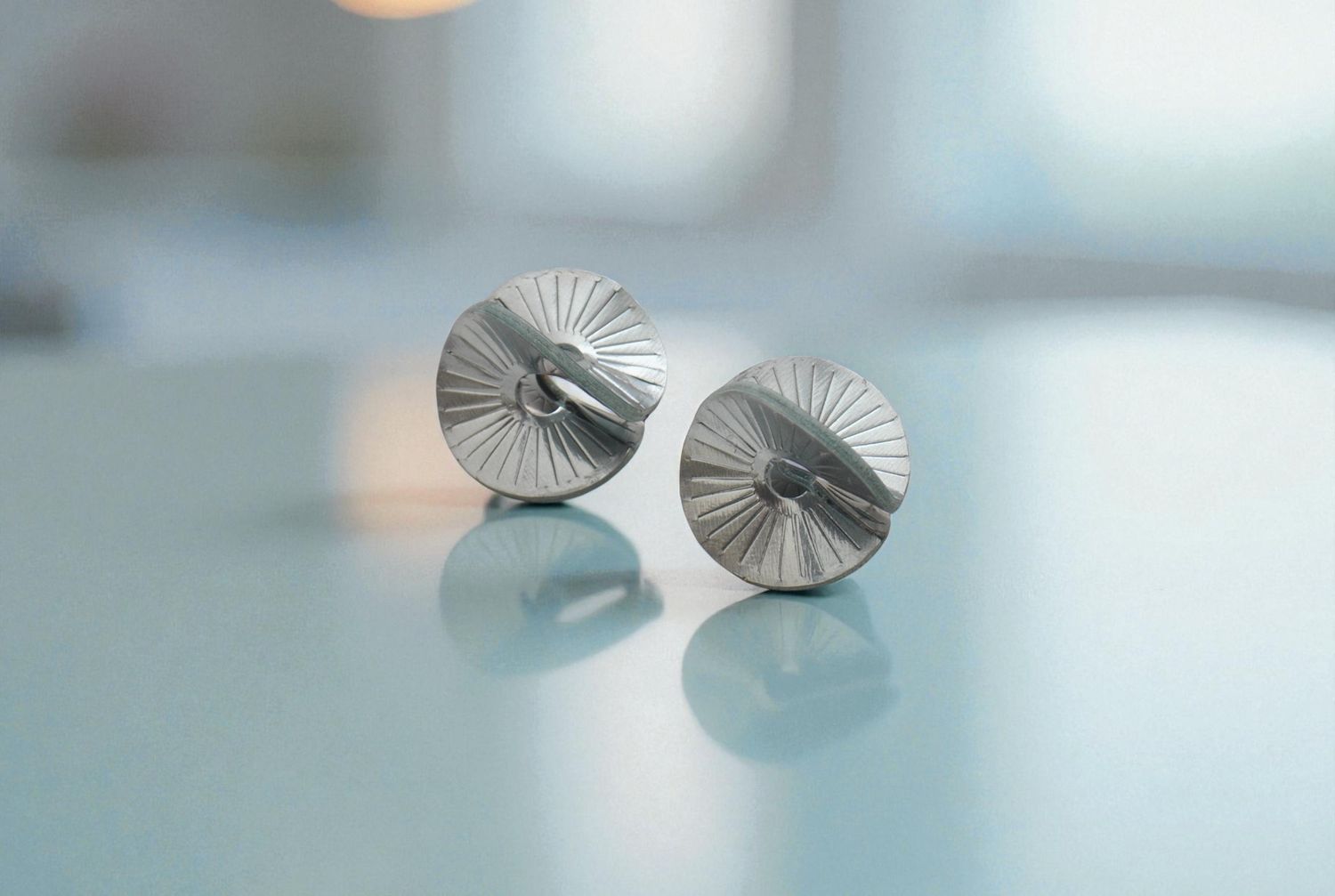 Sirius earings Metal silver