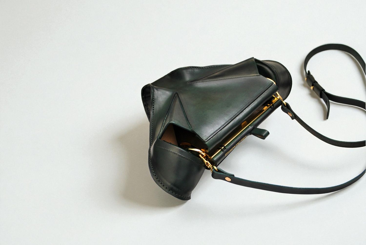 Morphus handbag green malachite