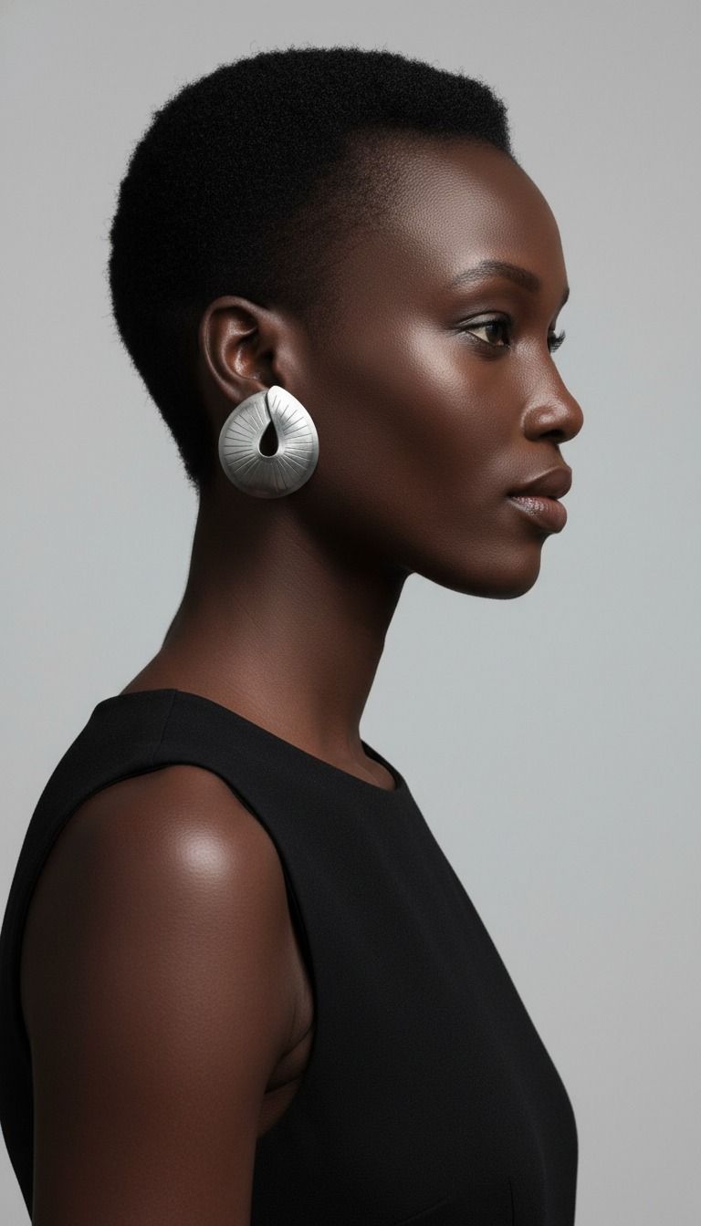 Ara earings Metal edition