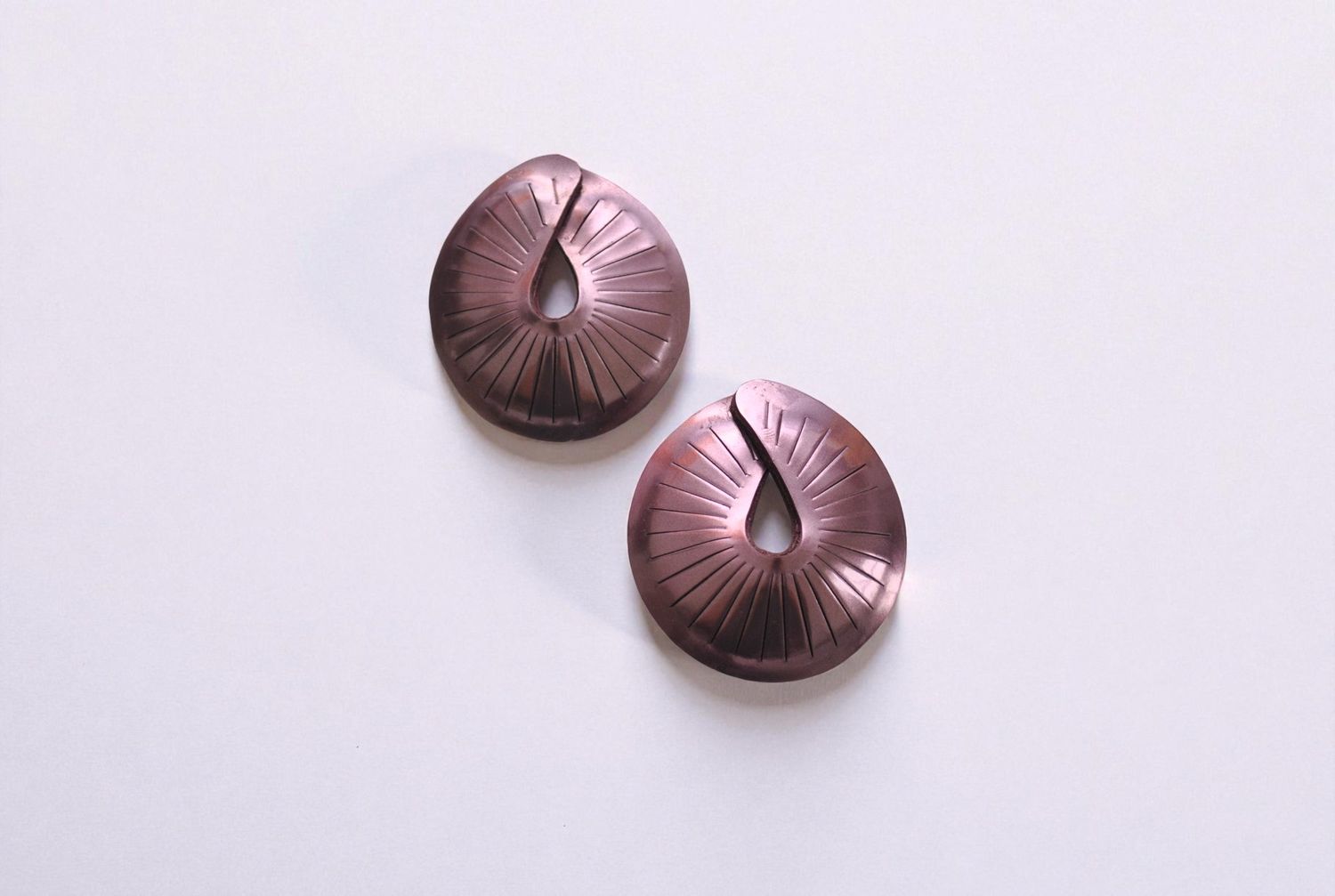 Ara earings Rose bronze