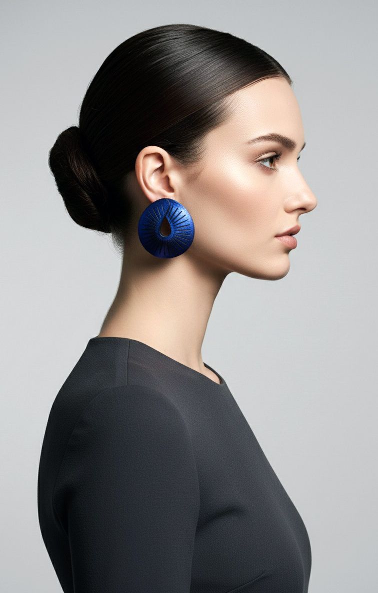 Ara earings DEEP BLUE