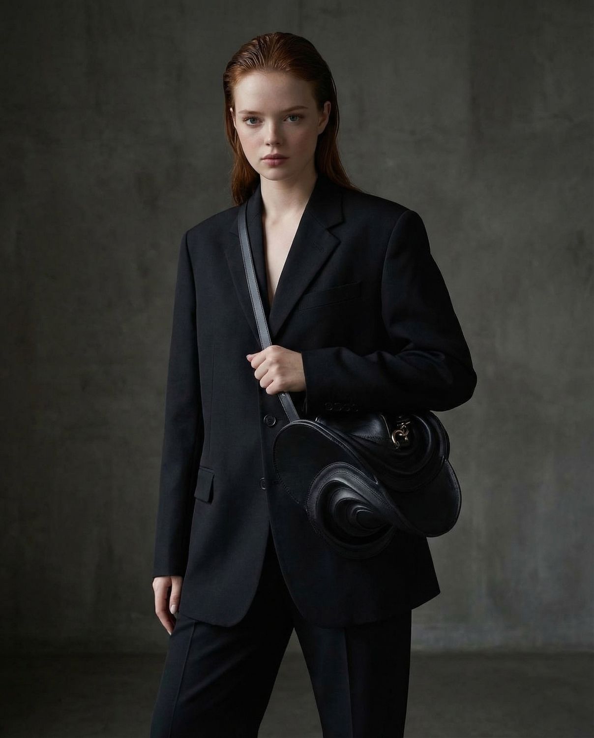 Orchidea handbag black