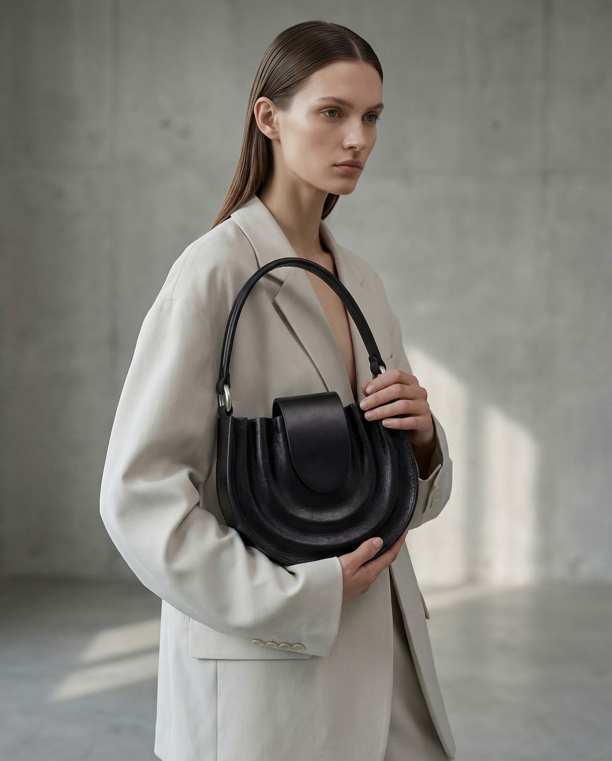 Aura handbag black