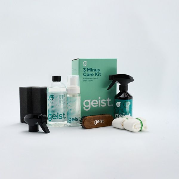 Geist 3 Minus Care Kit (Leder-Pflegeset für neue Leder bis 3 Jahre)