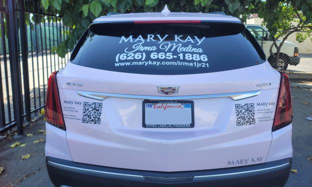 Rotulo  en Vinyl para carro