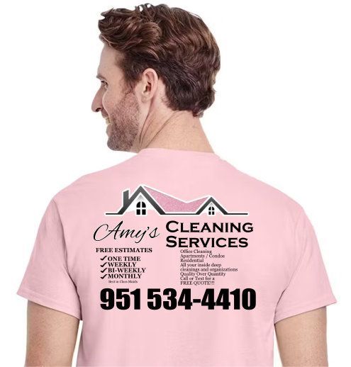 T-shirt AMYS Cleaning Services