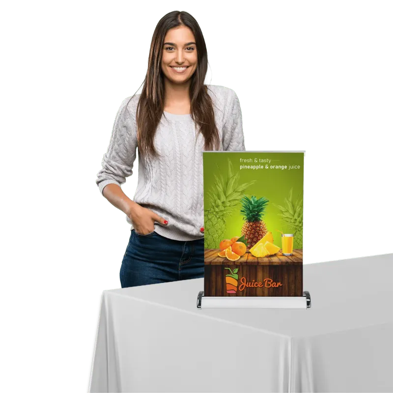 Tabletop Retractable Banner
