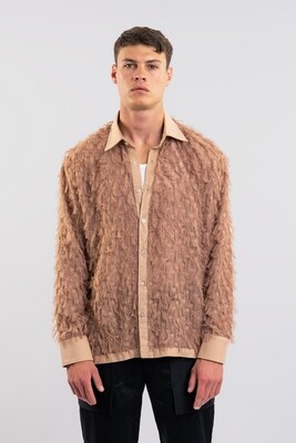 Textured Feather l/s Shirt