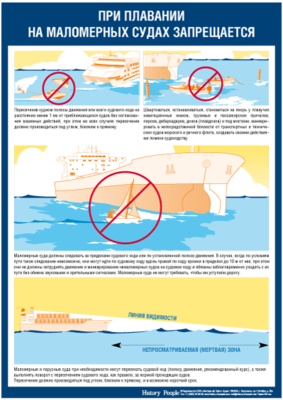 При плавании на маломерных судах запрещается