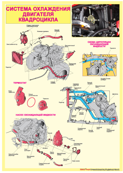 Из чего состоит квадроцикл схема