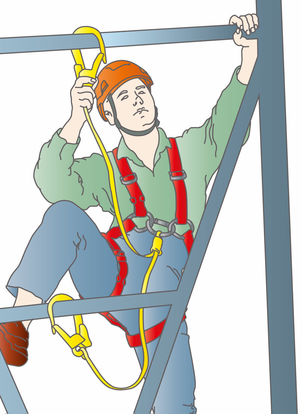 Безопасность на высоте. Промышленный альпинизм. Высотные и верхолазные работы. Выполнение верхолазных работ. Строительный альпинизм.