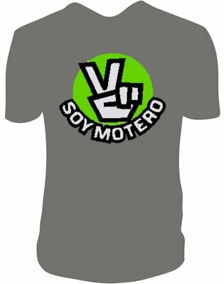 Camiseta Soy Motero Verde