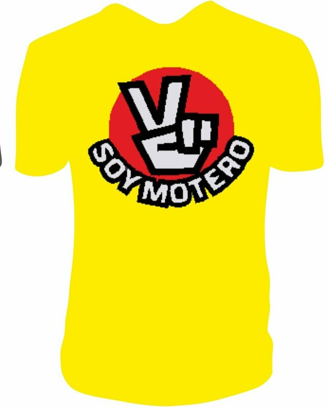 Camiseta Soy Motero Rojo