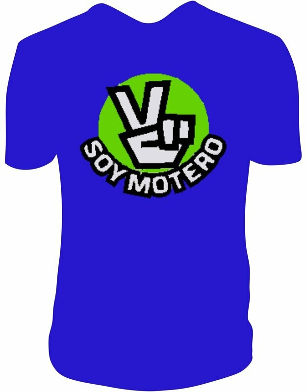 Camiseta Soy Motero Verde