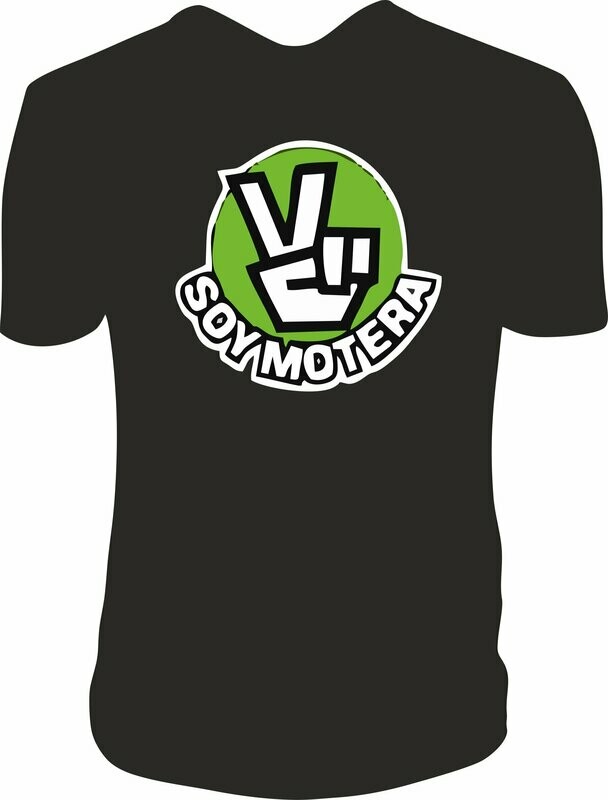 Camiseta Soy Motera Verde