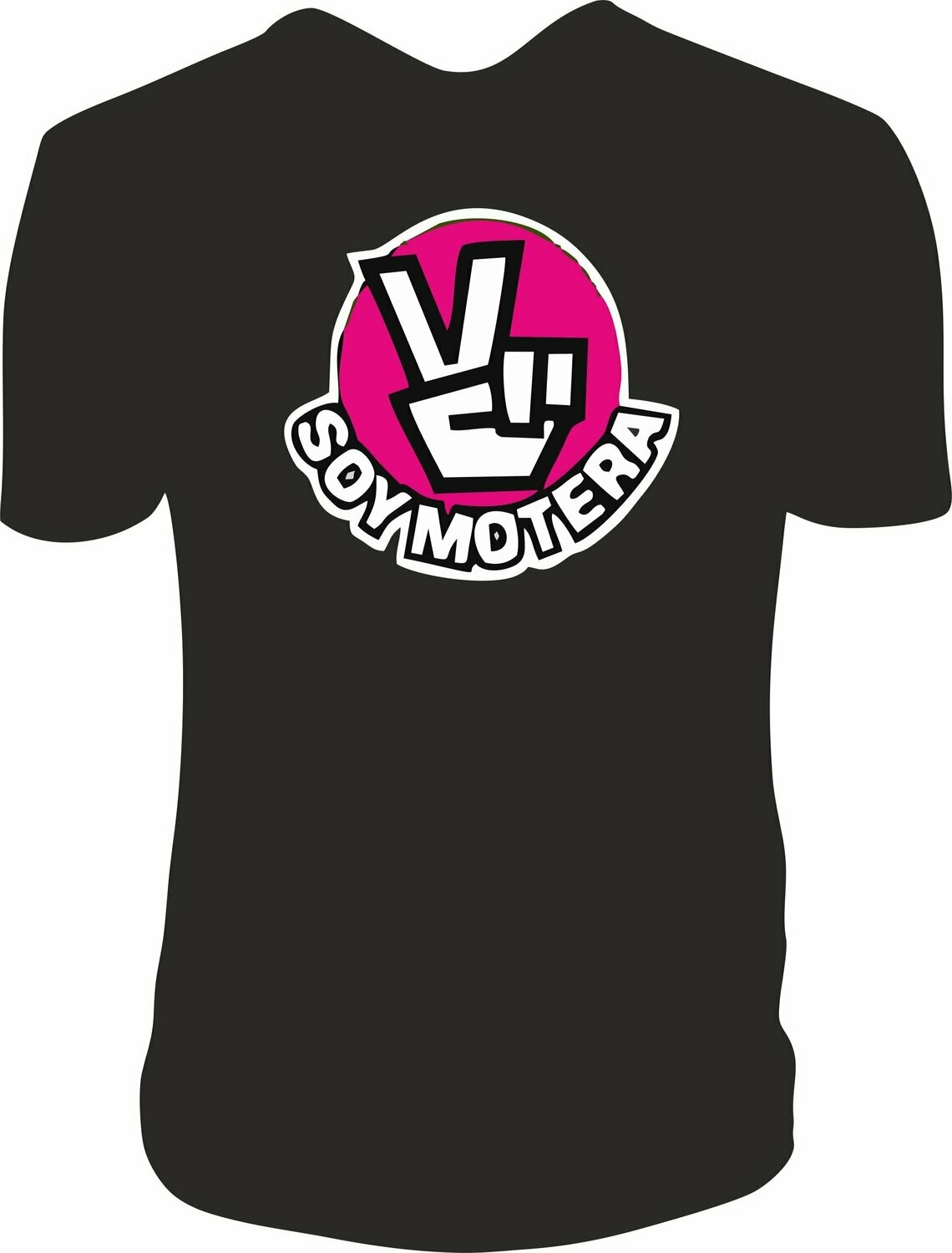 Camiseta Soy Motera Fucsia