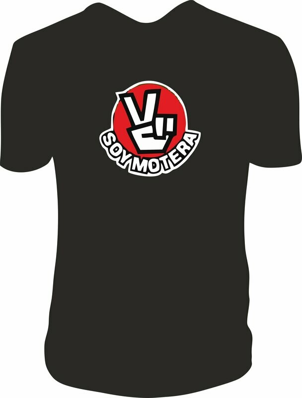 Camiseta Soy Motera Rojo