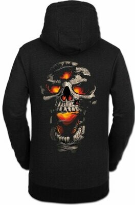 SUDADERA CALAVERA BOCA ABIERTA