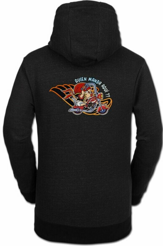 SUDADERA NIÑ@ QUIEN MANDA AQUI