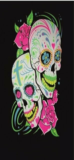 BRAGA LARGA CALAVERAS  FOSFORITAS