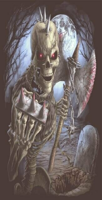 BRAGA LARGA CALAVERA AMENAZA