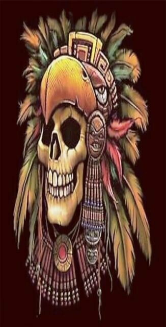 BRAGA LARGA CALAVERA TRIBAL