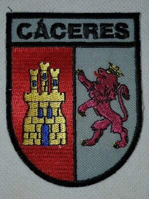 PARCHE BOLSILLO ESCUDO CÁCERES