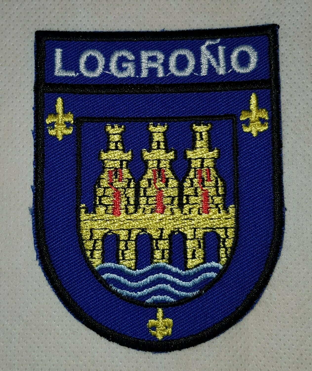 PARCHE BOLSILLO ESCUDO LOGROÑO