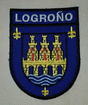 PARCHE BOLSILLO ESCUDO LOGROÑO