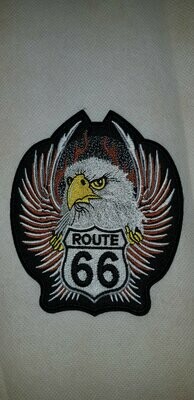 PARCHE BOLSILLO RUTA 66 ÁGUILA