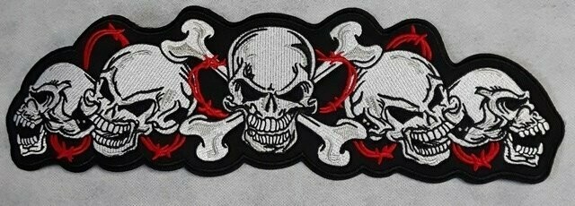 PARCHES CALAVERAS HUESOS