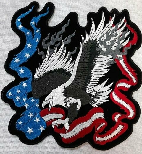 PARCHES ÁGUILA BANDERA USA
