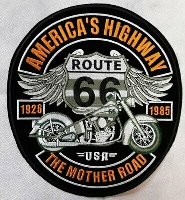 PARCHES RUTA 66 MOTO